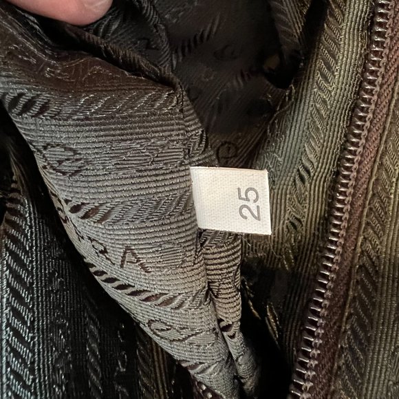 Prada Brown Nylon Vela Sport Messenger Bag - Picture 10 of 16